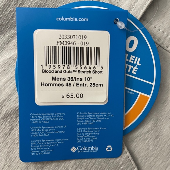 Columbia PFG Men’s 36/10” - Picture 2 of 5